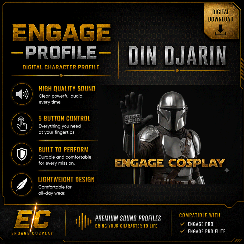 Engage PRO Din 'Mando' Djarin 'Style' Character Profile